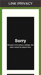 Mobile Screenshot of linkprivacy.com