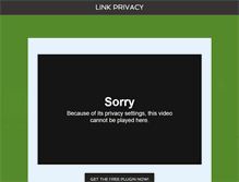 Tablet Screenshot of linkprivacy.com